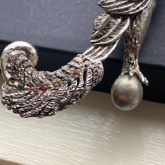 Oleg Cassini Large Brooch. Very Rare. - Picture 6 of 10